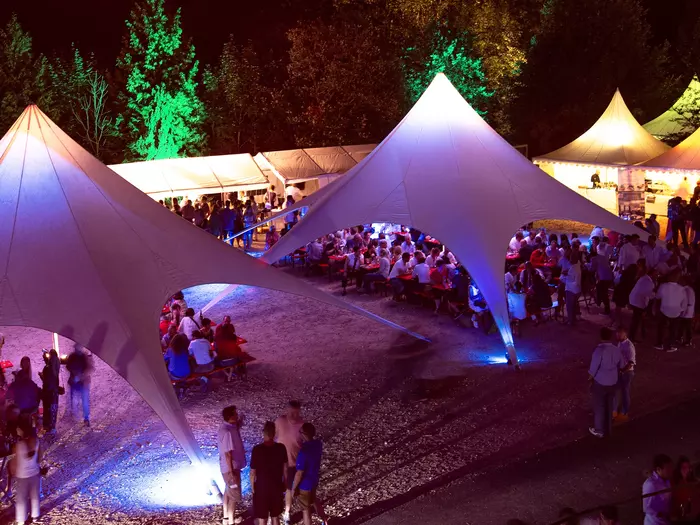 Sternzelt an der Ostseeküste